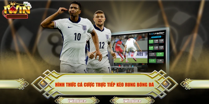 Hình thức cá cược trực tiếp kèo rung bóng đá