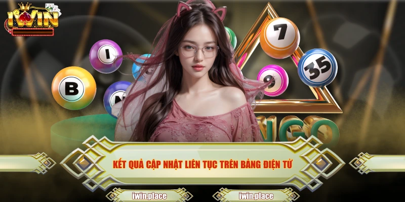 Kết quả cập nhật liên tục trên bảng điện tử